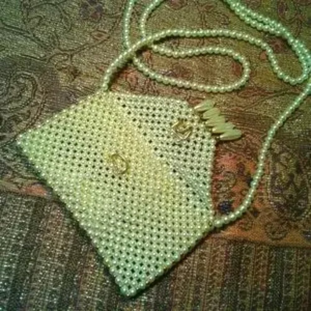 Gorgeous Vintage Beaded Bag - Picture 5 of 5
